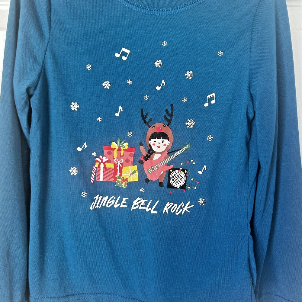 Christmas Pajamas Unisex 4T Toddler Holiday Jammies For Your Families New! BxI - Picture 3 of 4